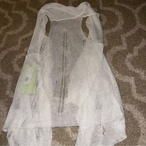 Press White Knit Cardigan